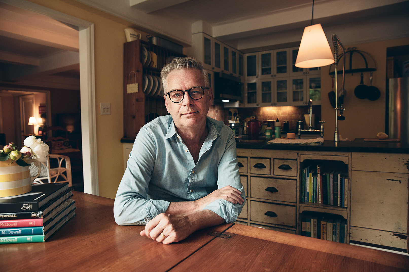 MICHAEL in his home.