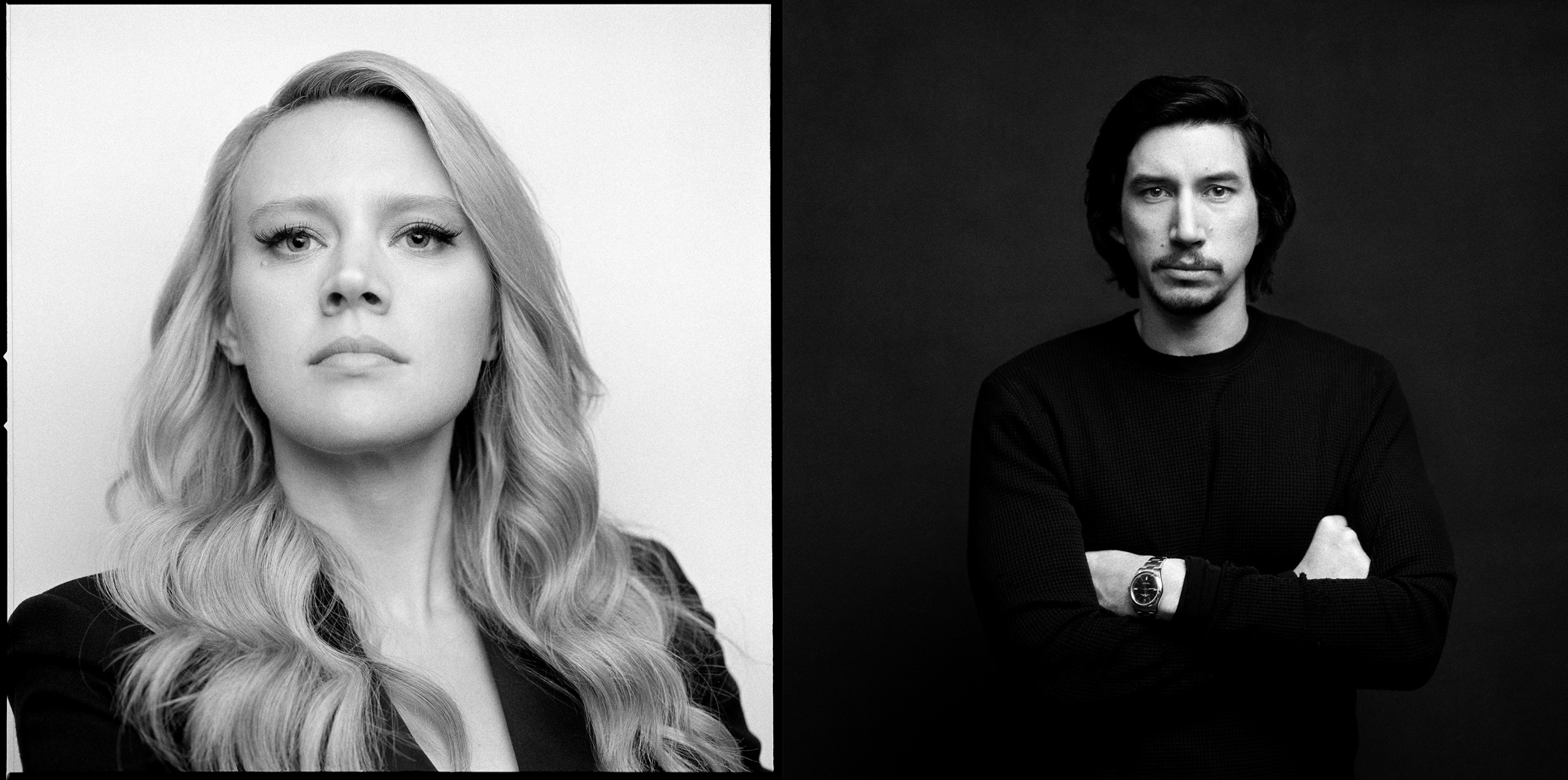 Adam Driver &  Kate McKinnon - Celebrity Editorial Photography New York - Shot by Jesse Dittmar