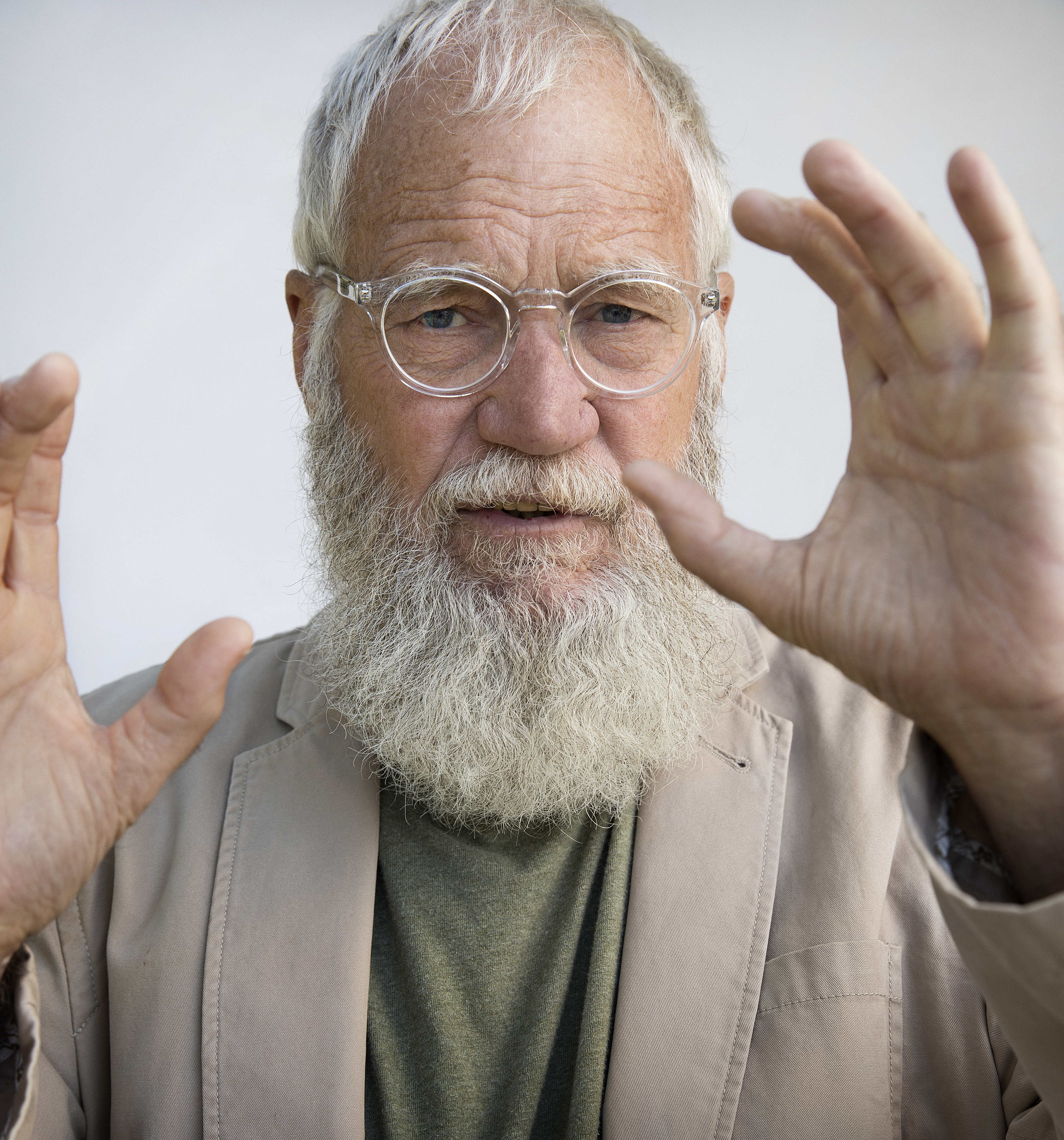 David Letterman, American television host and writer , Photo by Jesse Dittmar for The Washington Post.