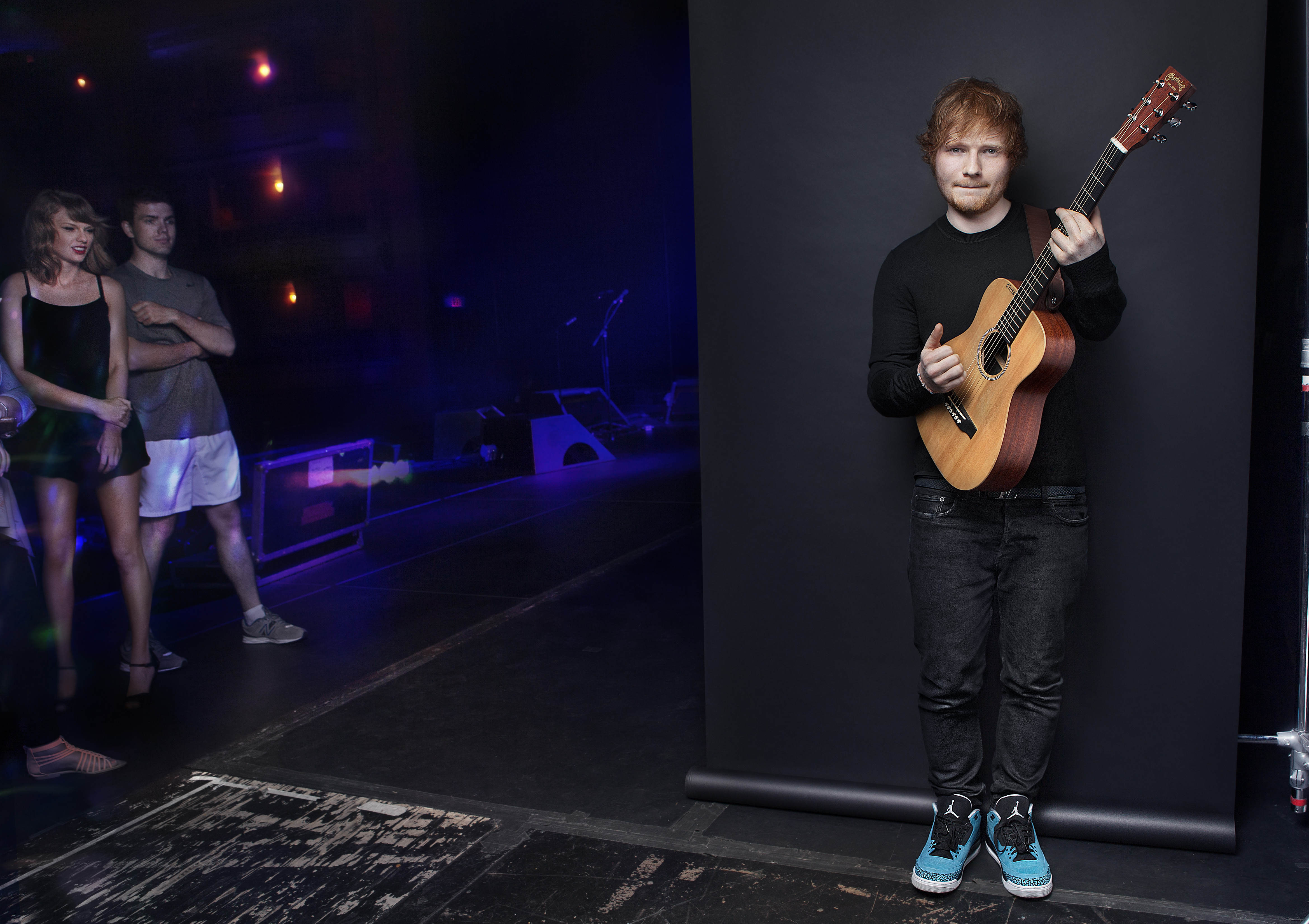 Ed Sheeran: Backstage Portrait - Shot by Jesse Dittmar,